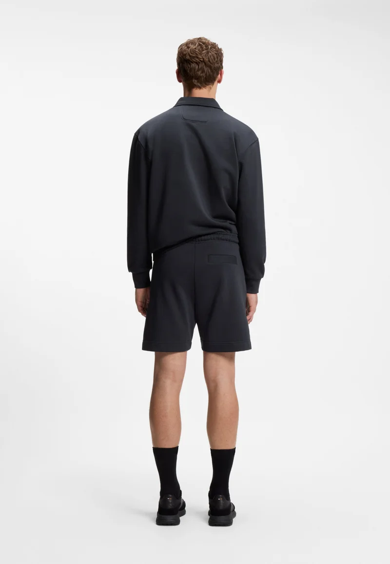 بوس Relaxed-fit shorts in cotton French Terry