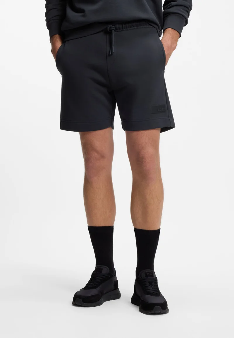 بوس Relaxed-fit shorts in cotton French Terry