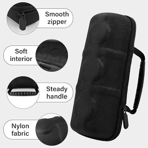 VIVUE 3 Slots Watch organizer Box For Men Women, Watch Storage Holder Case With Soft Removable Pillow, Strong Fabric and Smooth Zipper Case For Travel & Home Organization (3Slot Round Zipper) - Image 5
