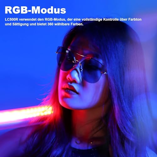 Godox LC500R RGB LED Light Sticker LC500R RGB Black 24 Versatile Handheld Lighting for Photo Video Enthusiasts - Image 3