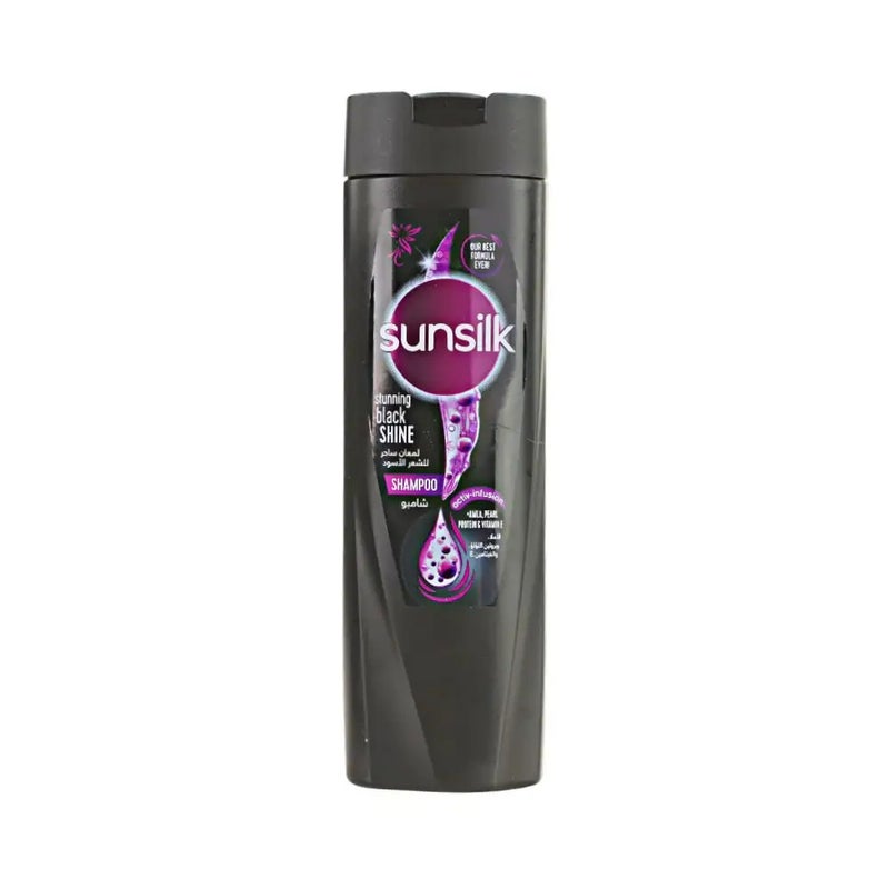 Sunsilk شامبو صن سيلك ستانينغ بلاك شاين للاحتفاظ باللمعان - 200 مل - Image 1