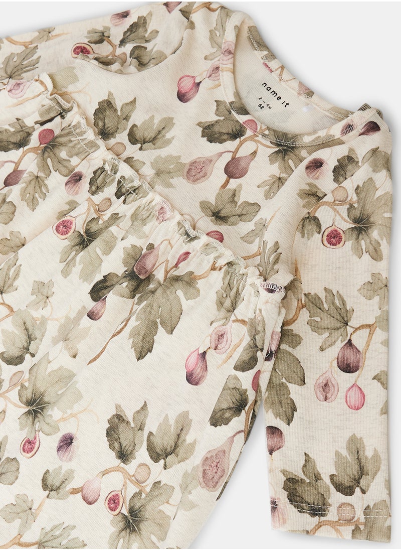 NAME IT - Girls Floral Dress Set - Image 1