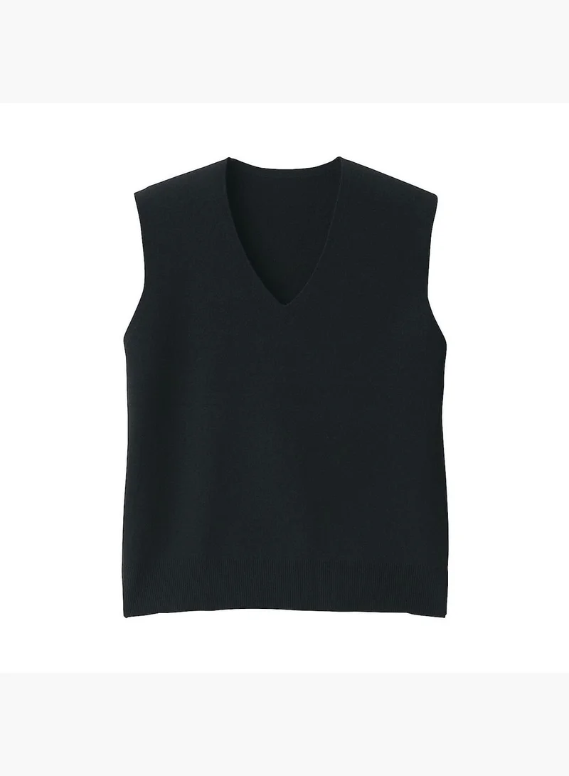 MUJI Washable Milano Rib Vest