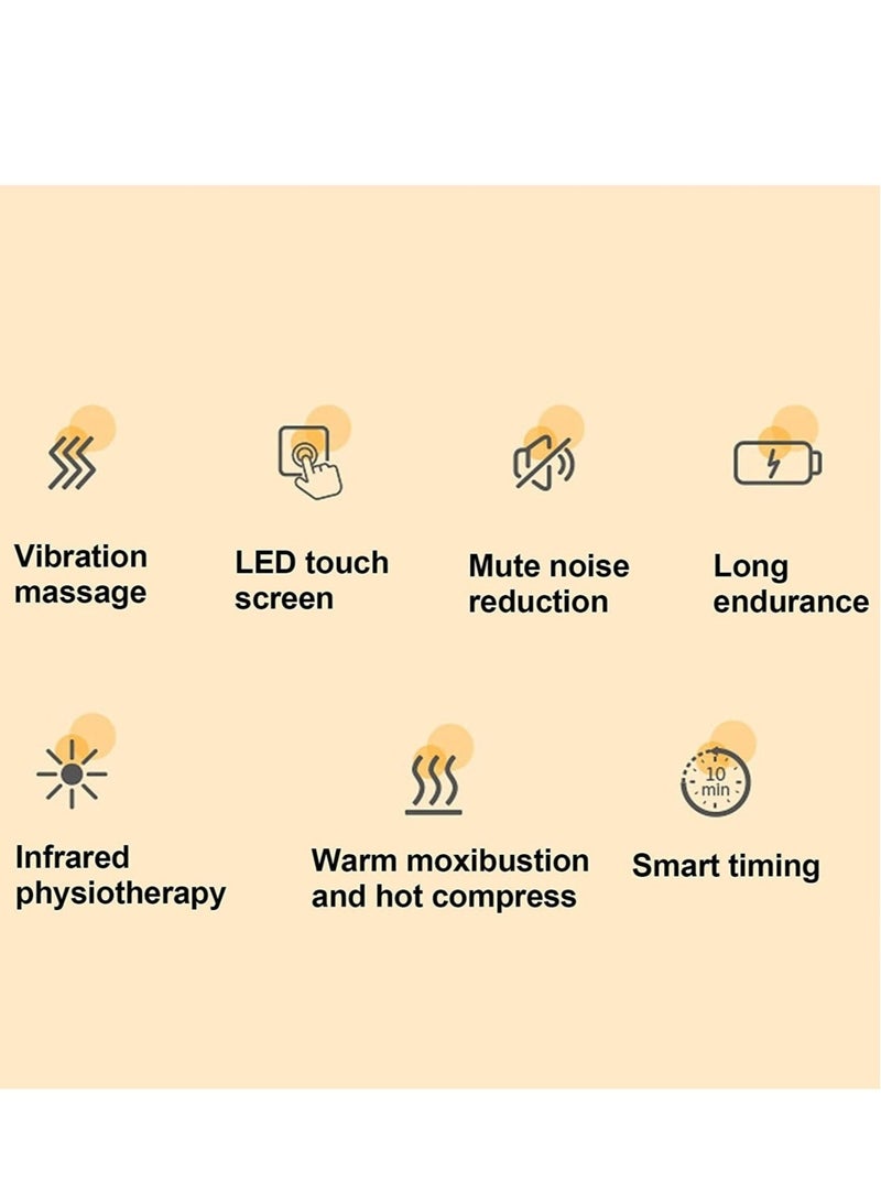 إلترازون Knee Massager with Heat and Kneading for Pain Relief, Knee Joint Pain Injury, Swelling and Stiffness - Image 4
