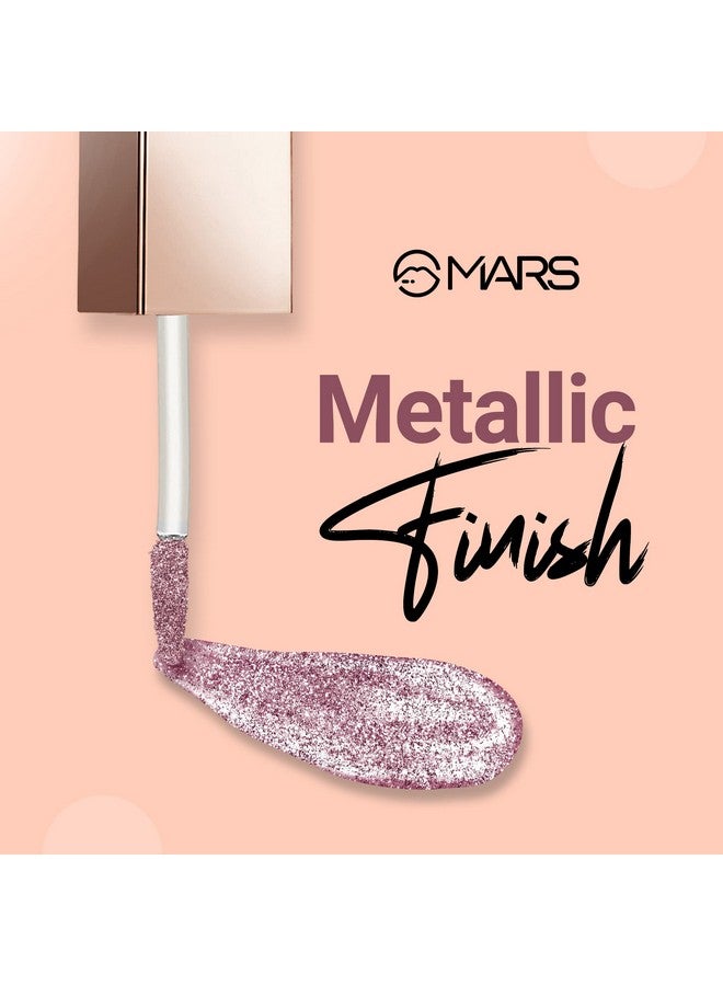 مارس ظلال العيون السائلة اللامعة المعدنية من MARS | مقاومة للماء وذات تصبغ عالي | تركيبة ناعمة (5.5 مل) (02-Golden Beam) - Image 2