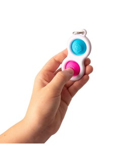 Fat Brain Toys Simpl Dimpl - Blue/Pink - Simpl Dimpl - Simple Dimple - Blue/Pink Office & Desk Toys For Ages 3 To 12  - Image 2
