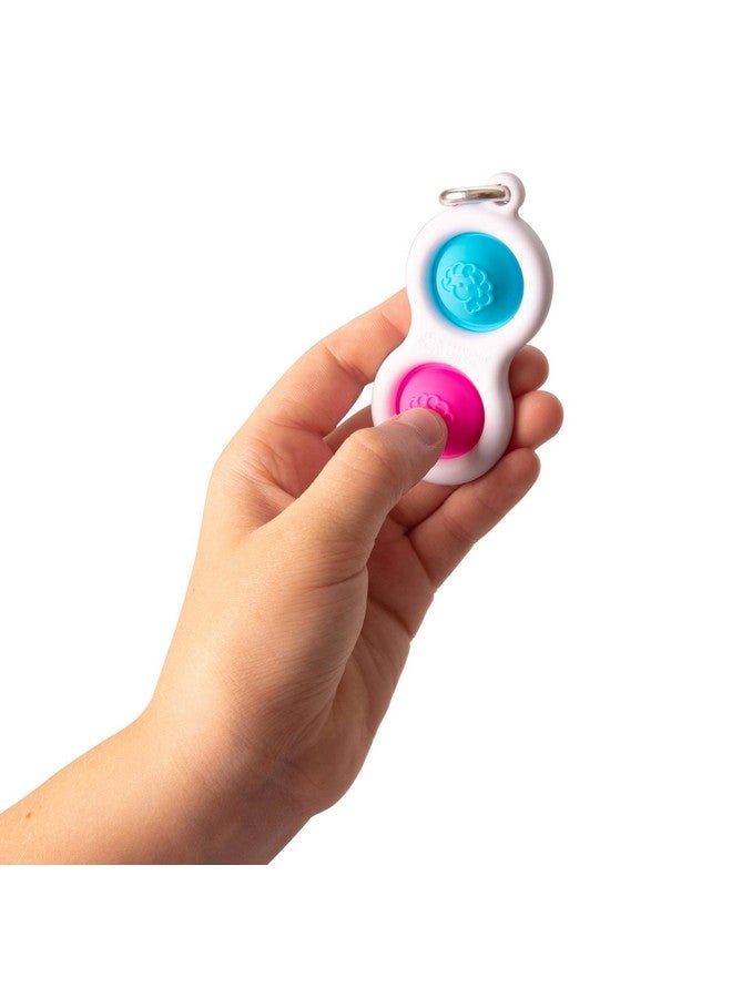 Fat Brain Toys Simpl Dimpl - Blue/Pink - Simpl Dimpl - Simple Dimple - Blue/Pink Office & Desk Toys For Ages 3 To 12  - Image 2