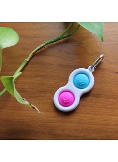 Fat Brain Toys Simpl Dimpl - Blue/Pink - Simpl Dimpl - Simple Dimple - Blue/Pink Office & Desk Toys For Ages 3 To 12  - Image 3