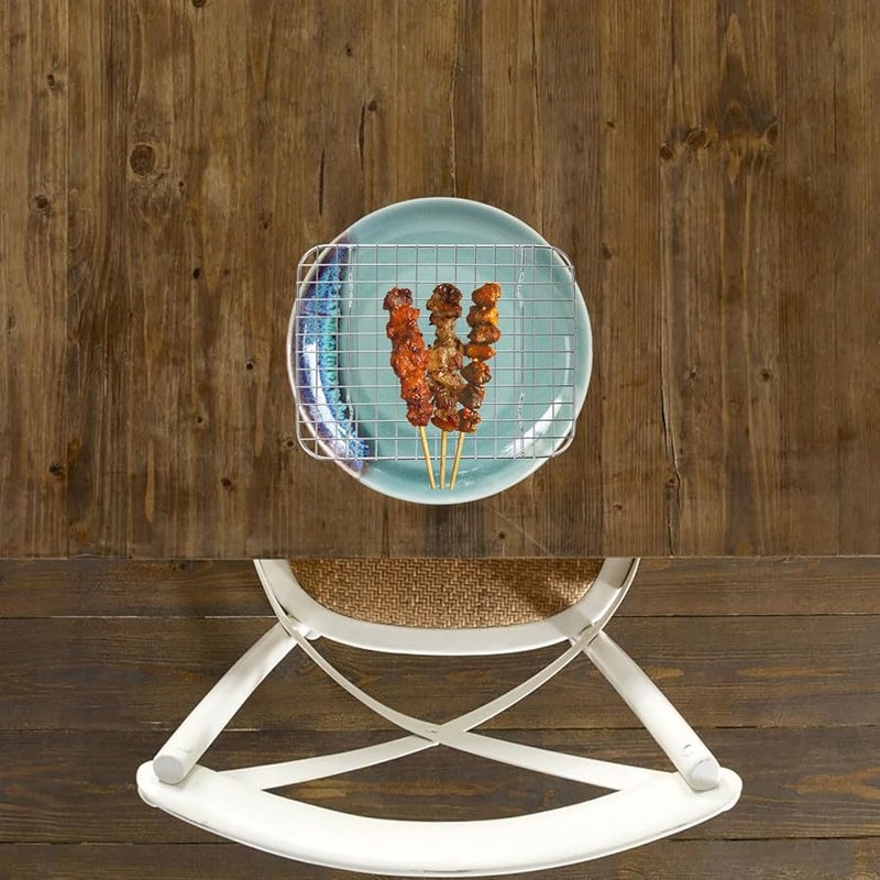 Stainless Steel Grilling Rack For Oven Baking Roasting And Cookie Cooling - Image 4