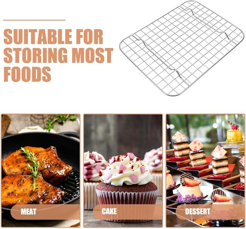 Stainless Steel Grilling Rack For Oven Baking Roasting And Cookie Cooling - Image 3