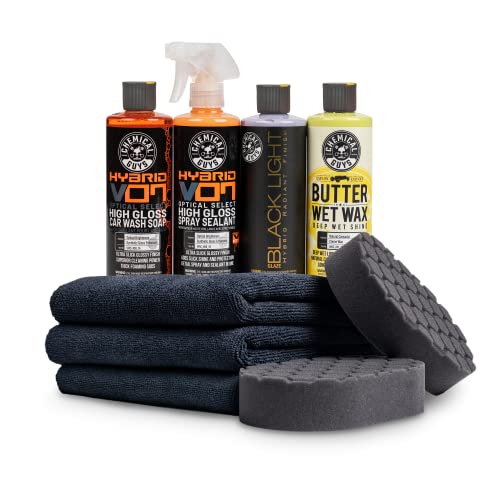 Chemical Guys HOL203 Black Car Care Kit, 9 Items - Image 1