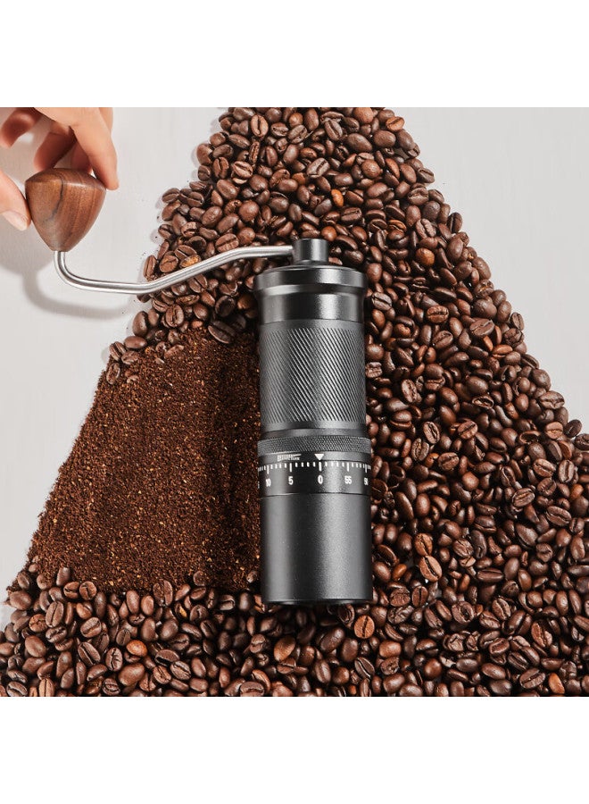 Cliton Manual Coffee Grinder With Adjustable Scale Hand Crank Coffee Bean Grinder Handheld Coffee Maker Automatic Grinding Machine - Image 2