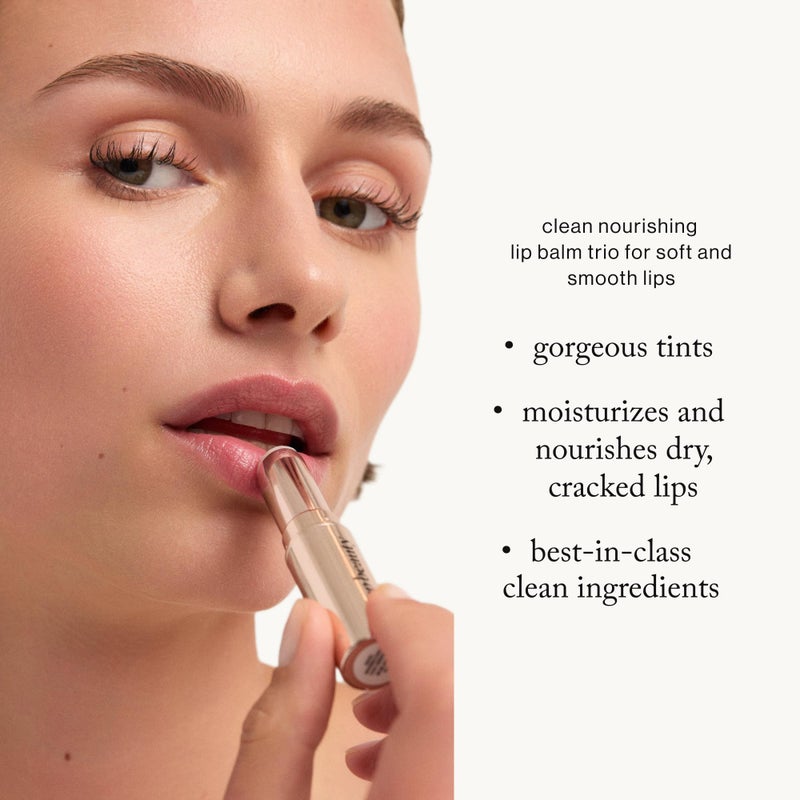 goop Beauty Clean Lip Balm | Dry Lips Treatment | Coconut Oil, Pomegranate Extract, & Shea Butter | Petroleum Free | 0.16 oz - Image 2