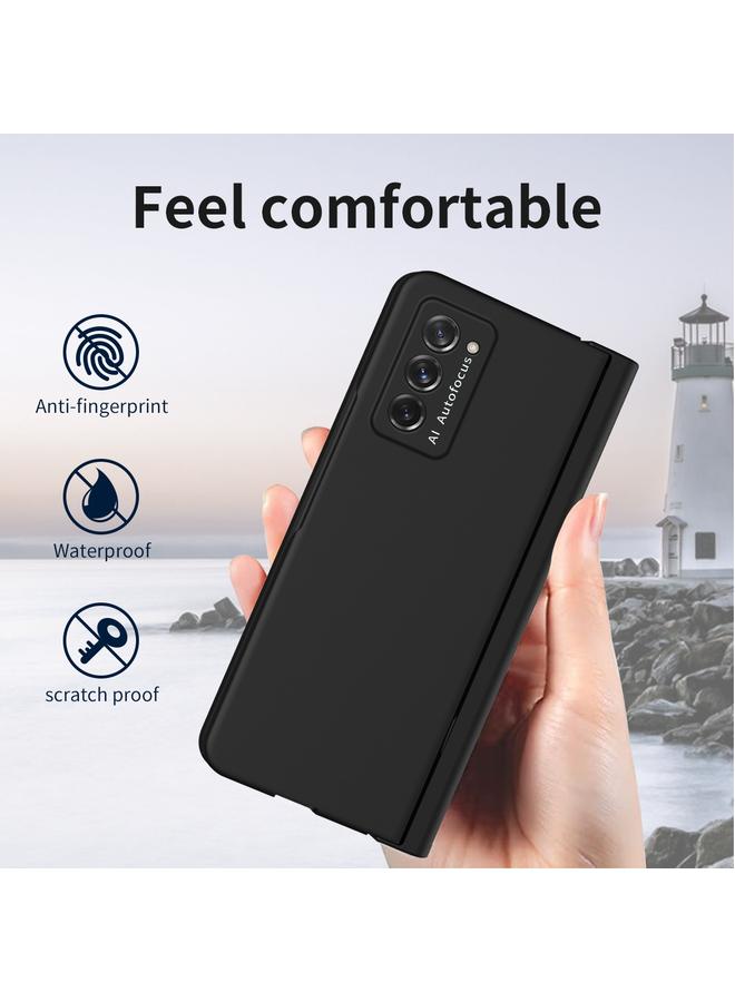 erorex Case For Samsung Galaxy Z Fold2 5G Macaron Hinge Phone Case with Stylus Pen Fold Edition & Protective Film - Image 3