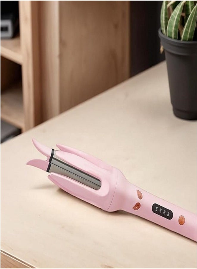 Automatic Curling Wand Rotating Curling Roller,Hair Curler Hair Styling Fast Heating Wand for Medium Long Hair - Image 4