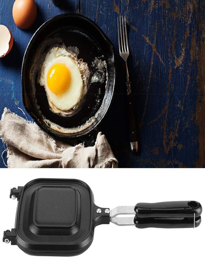 ZERONE BAFOVY Zerone Double Sided Non Stick Frying Pan, Multifunction Baking Pan for Indoor Outdoor Camping, Kitchen Breakfast Cooking - Image 2
