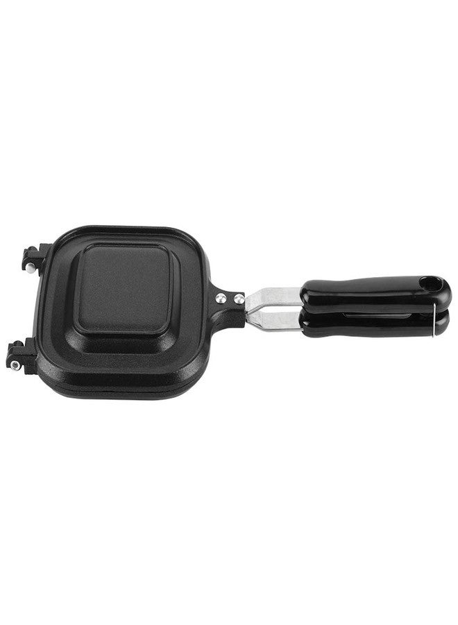 ZERONE BAFOVY Zerone Double Sided Non Stick Frying Pan, Multifunction Baking Pan for Indoor Outdoor Camping, Kitchen Breakfast Cooking - Image 3