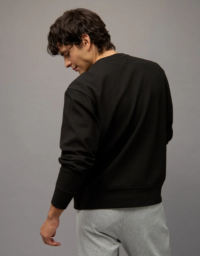 American Eagle  AE 24/7 Waffle Sweatshirt  | Best Price UAE