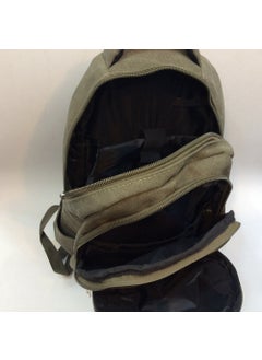 ESCAPE Canvas Khaki Backpack  - Image 2