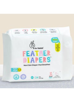 R for Rabbit Xxxl Size Baby Premium Feather Diaper For Baby 18+ Kgs (24 Combo Pack Offer)  - Image 1