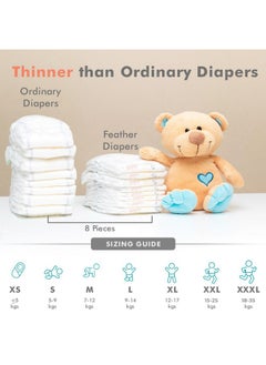 R for Rabbit Xxxl Size Baby Premium Feather Diaper For Baby 18+ Kgs (24 Combo Pack Offer)  - Image 5