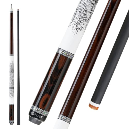 KONLLEN Carbon Fiber Pool Cue AXA Series Handmade Inlay Cues Stick for TournamentLevel Competitions Low Deflection Pool Stick for Professional Players Accurate Stable Easy to Control - Image 1