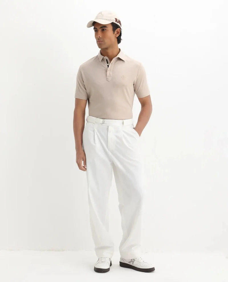 Rare Rabbit Men's Embroidered Logo Polo