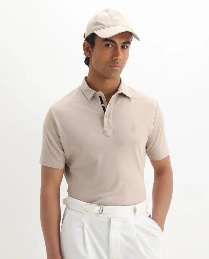 Rare Rabbit Men's Embroidered Logo Polo