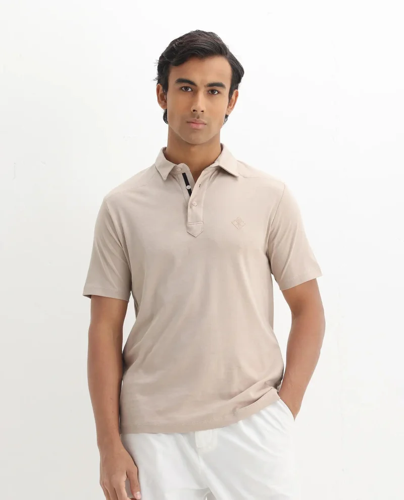 Rare Rabbit Men's Embroidered Logo Polo