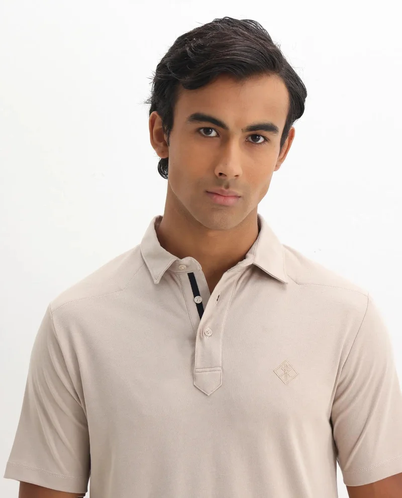 Rare Rabbit Men's Embroidered Logo Polo
