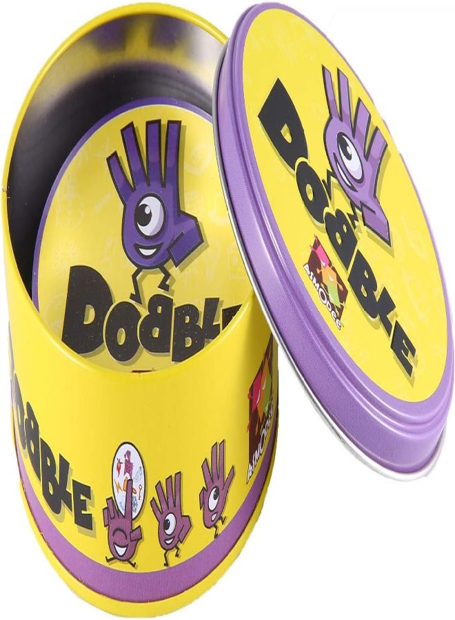 DOBBLE Family Dual Find It English Version Color Image Card Game - Image 1