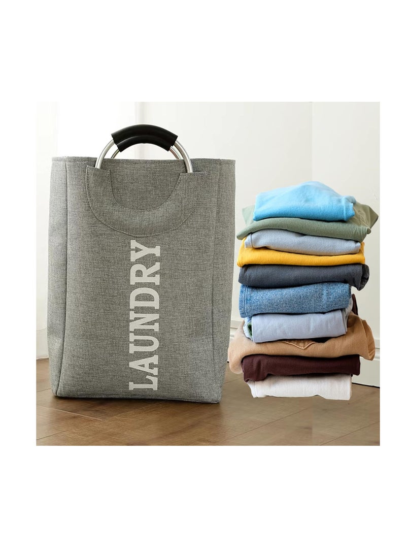 Laundry Basket Bathroom Bin – Washing Baskets for Laundry – Ergonomic Easy Grip Handles Laundry Hamper – Stylish and Modern Designs-Random colors - Image 3