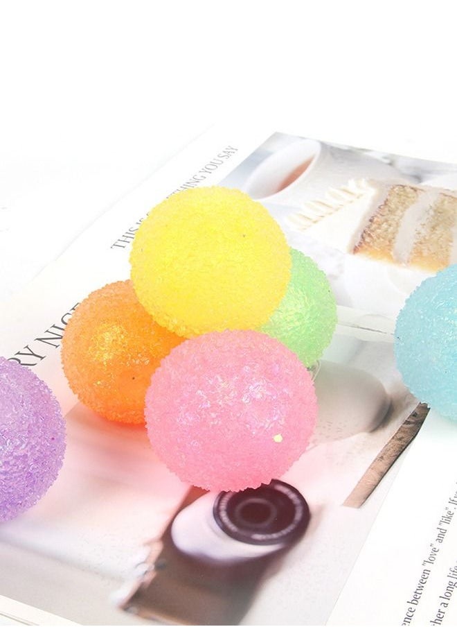 GROIC - Stress Ball Squeeze Durable Glitter Ball Toys, Stress Relief Fidget Toys, Sensory Toys for Children with Anxiety, ADHD, Autism, Super Soft Relaxing Toys - Image 1