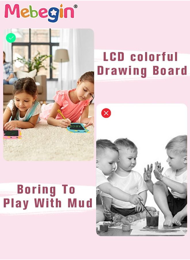 MEBEGIN - 8.5 Inch Writing Painting Board, LCD Drawing Writing Tablet, Creative Dinosaur-shaped Doodle Board, Electronic Drawing Tablet Drawing Pad with One-click Erase Function, Educational Learning Board, Portable Travel Toys, Ideal Gift for Kids - Image 1