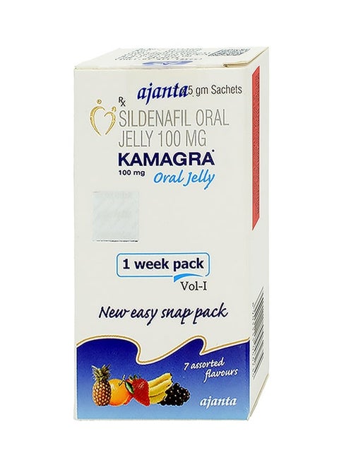 Kama*gra Oral Jelly 100mg 1 week pack Enhanced Performance