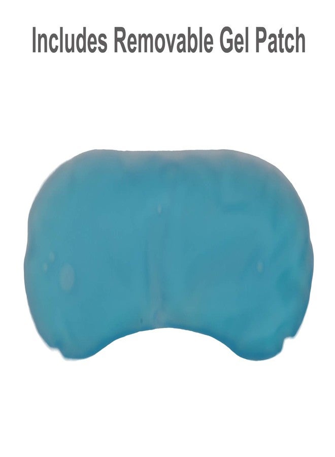 STORE 2508 Store2508 Fabric Eye Mask With Cooling Gel For Sleeping Men Women For Night Deep Sleep (PANDA HEART PINK) - Image 4