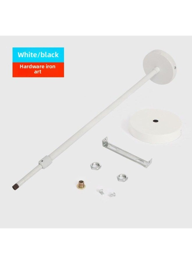 Generic Special Boom For Led Classroom Lights Blackboard Lights Track Spotlights Adjustable Extension Pole Telescopic Pole Boom-Colour:Black Telescopic Pole 50- 1m Single  - Image 3
