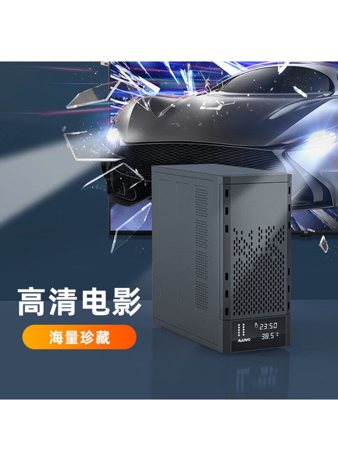 Maiwo K8aa Hard Drive Enclosure Array Cabinet Raid Eight-bay Expansion Cabinet 2.5/3.5 Inch Universal Sata Mechanical Solid-state Storage Cabinet Hard Drive Cage Type-c Transfer Port - Image 1