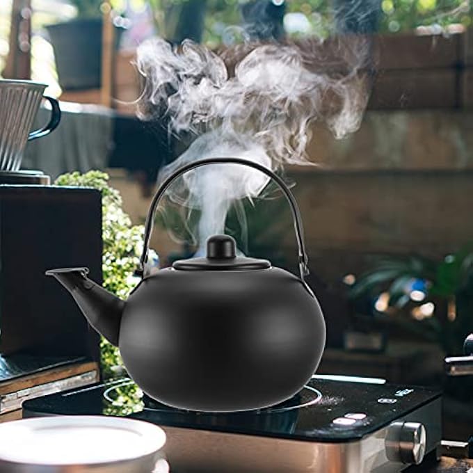 DOITOOL Whistling Tea Kettle Stainless Steel Kettle Whistling Tea Kettle Tea Pot Water Boiling Kettle With Infuser For Stovetop Boiling Teapot - Image 4