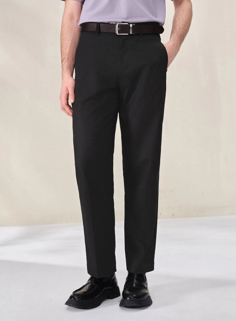 Men Regular Tencel Cotton  Pants