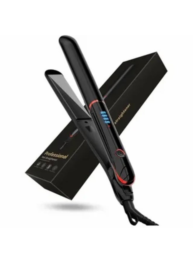 Hair Straightener, Fast Heat Titanium Hair Straightener for Stylish Styles, 2-in-1 Hair Straightener and Curler Dual Voltage Styling Tool for Professional Salon Straightening/Curling/Waving - Image 4
