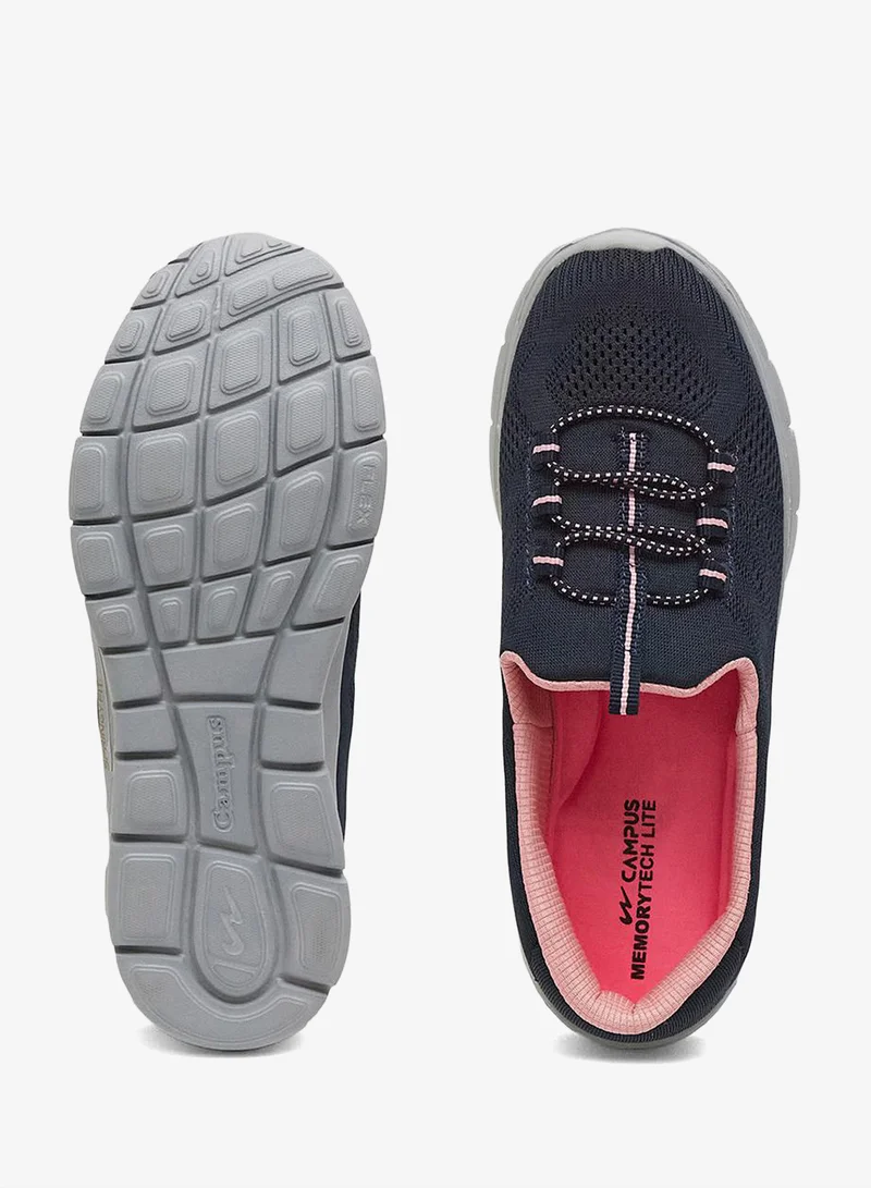 CAMPUS Navy/Pink Women's Slip On Walking Shoes - Lightweight, Minimalist Designed for Elegance for Women | Best Price UAE