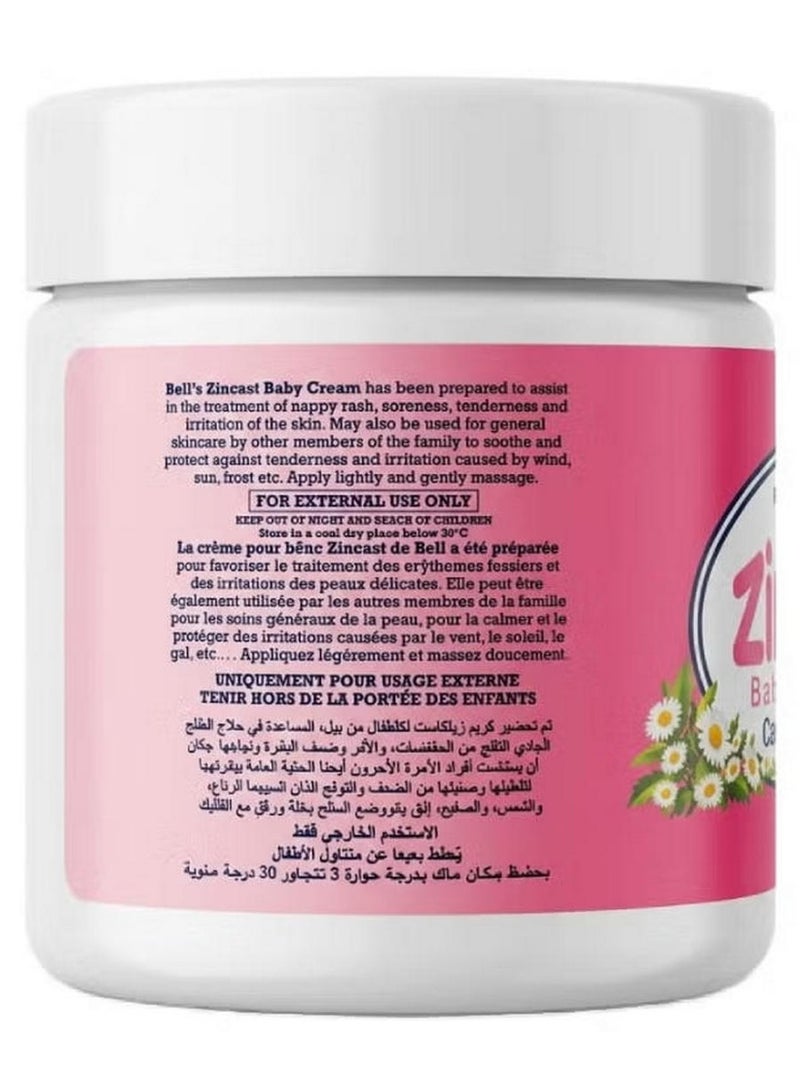 BELL'S Zincast Baby Cream Containing Lanolin 225G - Image 2