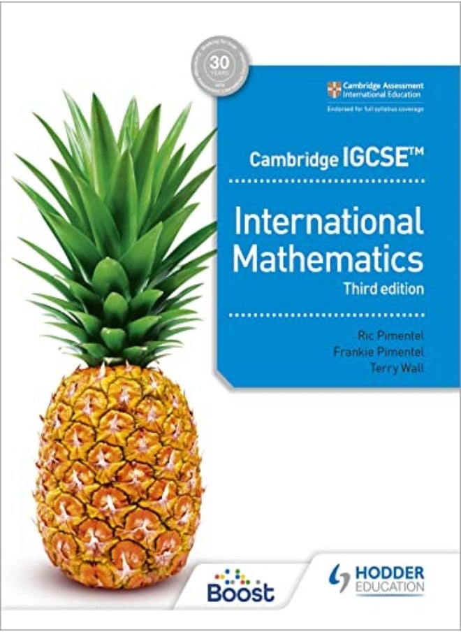 Cambridge Igcse International Mathematics Third Edition 