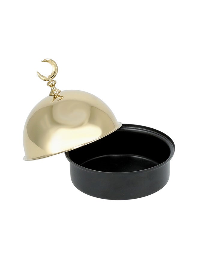 Dallaty Tamrya Pot 14X14X8 Cm Rose Gold/Black - Image 3