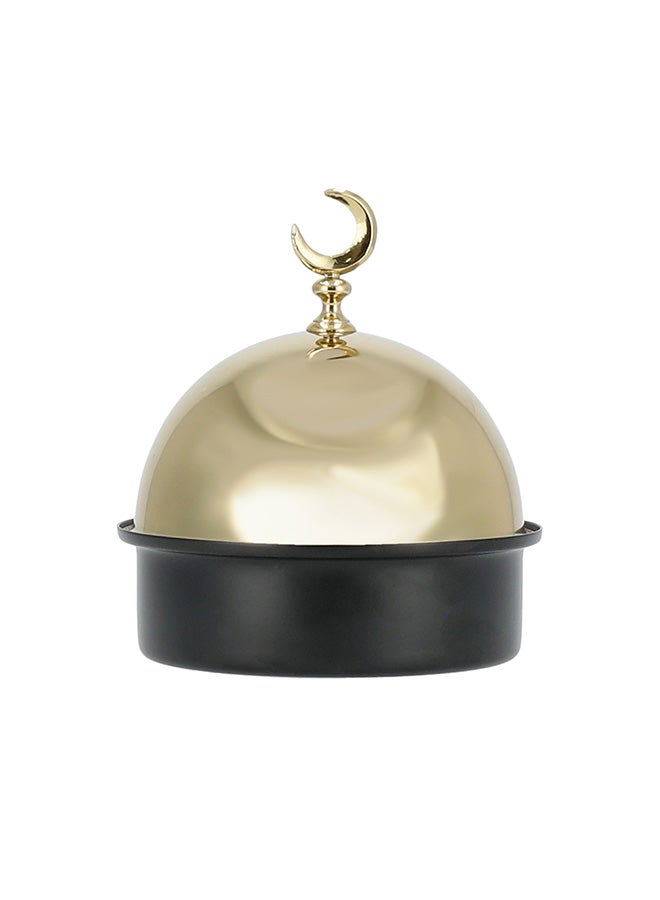 Dallaty Tamrya Pot 14X14X8 Cm Rose Gold/Black - Image 1