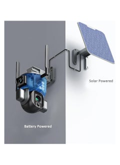 Crony S5 WiFi-4K-8MP-10X Solar Dual Linkage Battery PTZ Camera  - Image 3