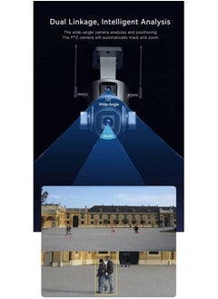 Crony S5 WiFi-4K-8MP-10X Solar Dual Linkage Battery PTZ Camera  - Image 5
