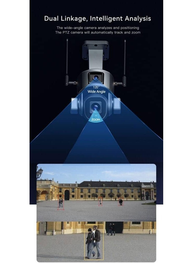 Crony S5 WiFi-4K-8MP-10X Solar Dual Linkage Battery PTZ Camera - Image 5