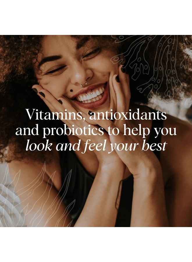 Ora Organic دعم الشعر والبشرة والأظافر - بي يوتيفول - مكمل جمالي مع فيتامينات ب والبيوتين لشعر صحي، النياسين لصحة البشرة - 60 كبسولة نباتية - Image 4